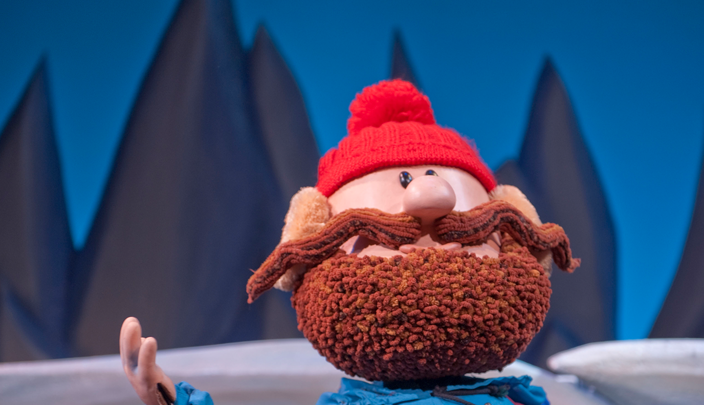 Lumberjack in rudolph the red nosed reindeer